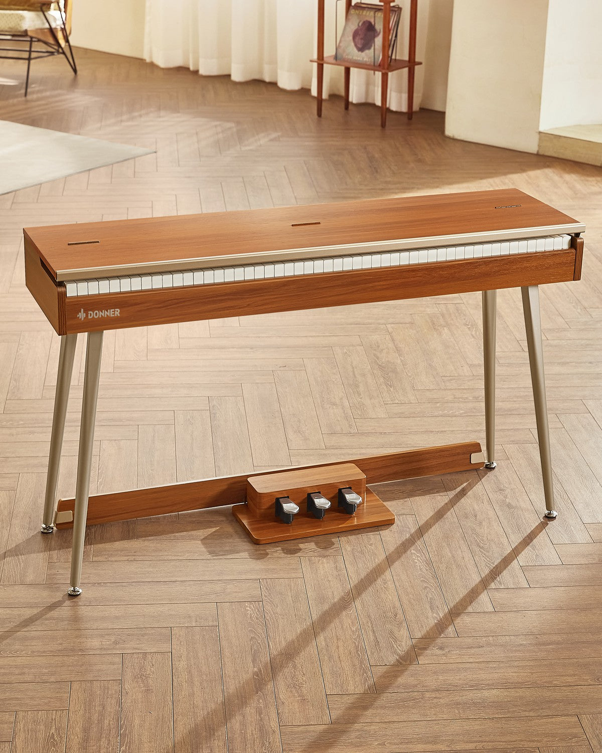 Donner DDP-80 PLUS 木目調 電子ピアノ