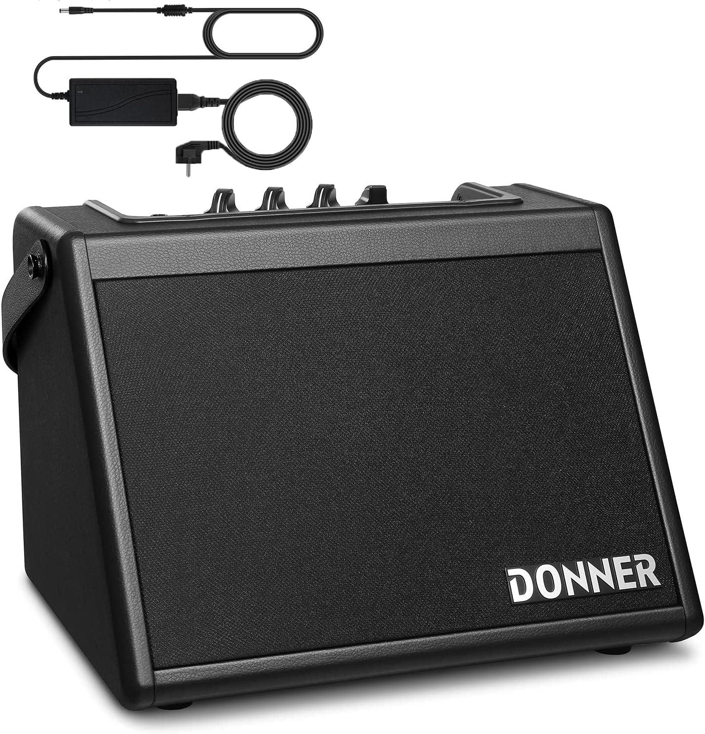 Donner DDA-20 ミニ電子ドラムアンプ -黒##
