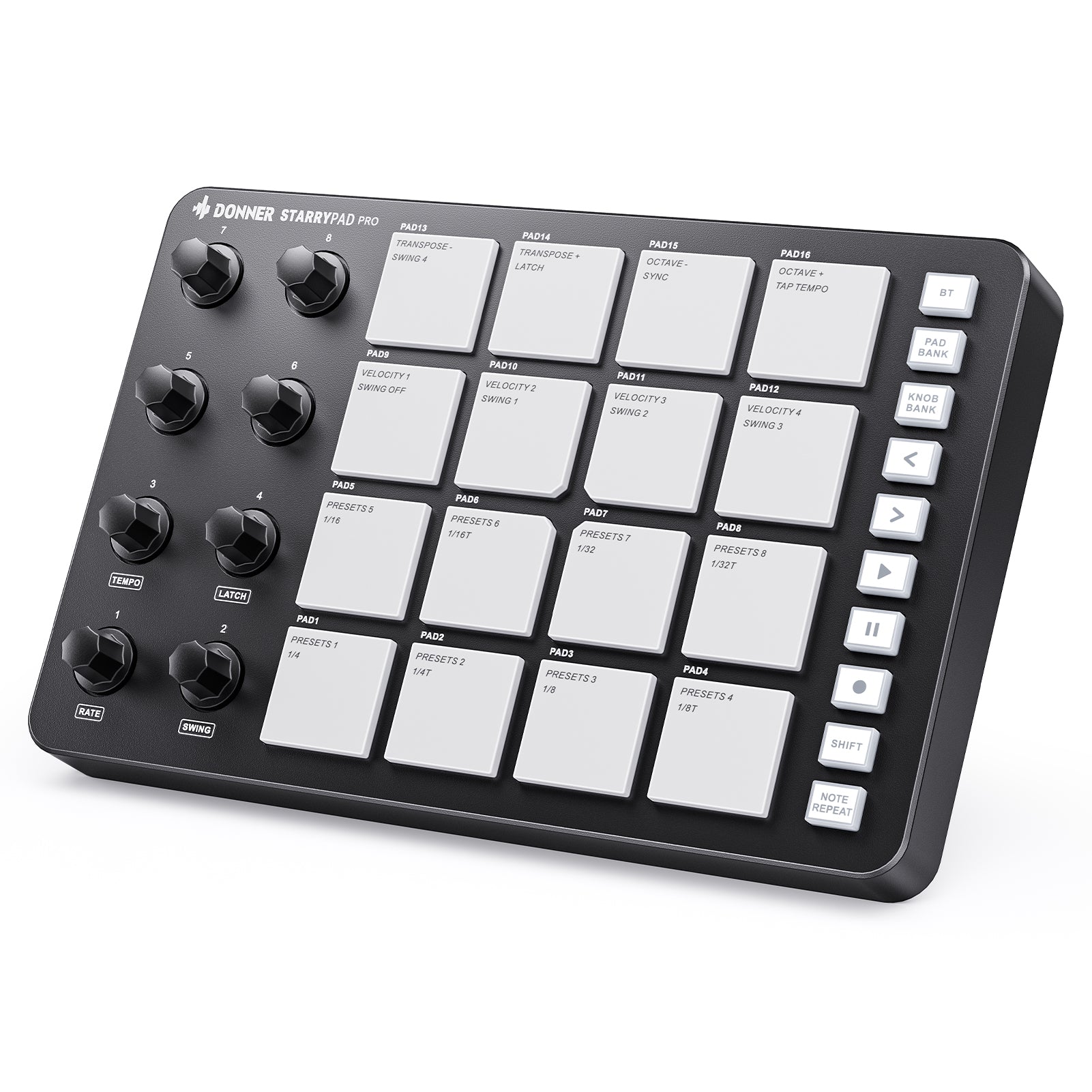 STARRYPAD PRO MIDIコントローラー - ブラック