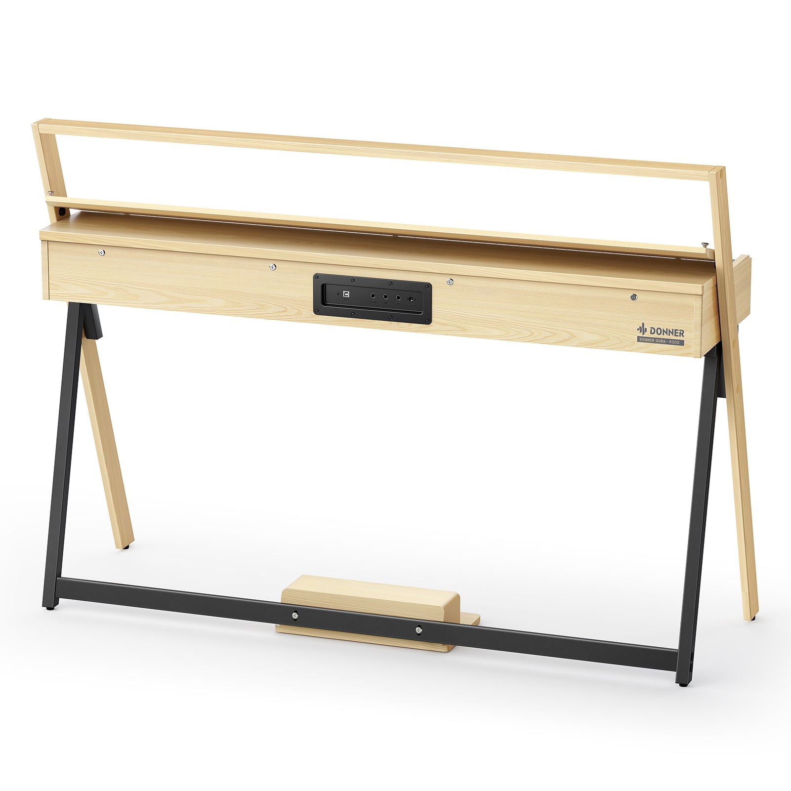 Donner OURA™ R300 88鍵ホームデジタルピアノ-ライトウッド##