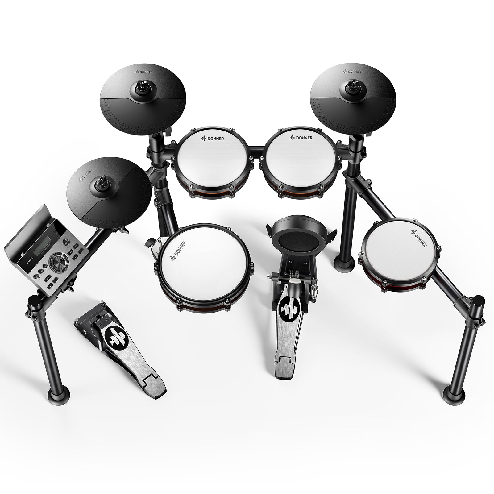 Donner DED-200 NEW 5ドラム 3シンバル 電子ドラム