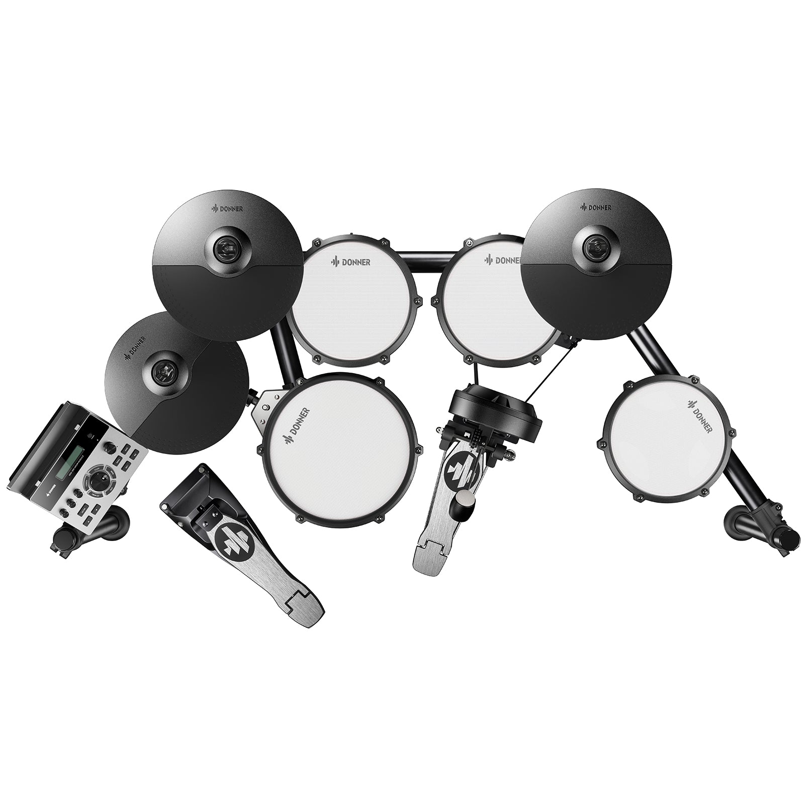 Donner DED-200 NEW 5ドラム 3シンバル 電子ドラム