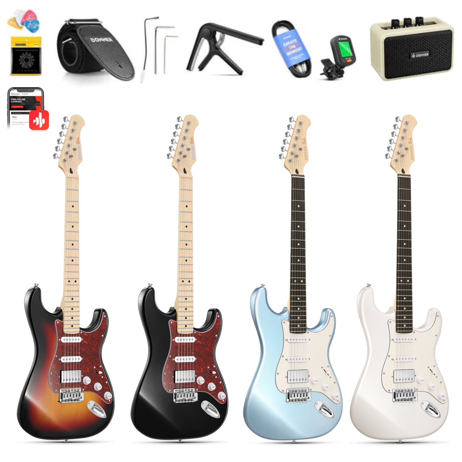 Donner DST-152 エレキギター