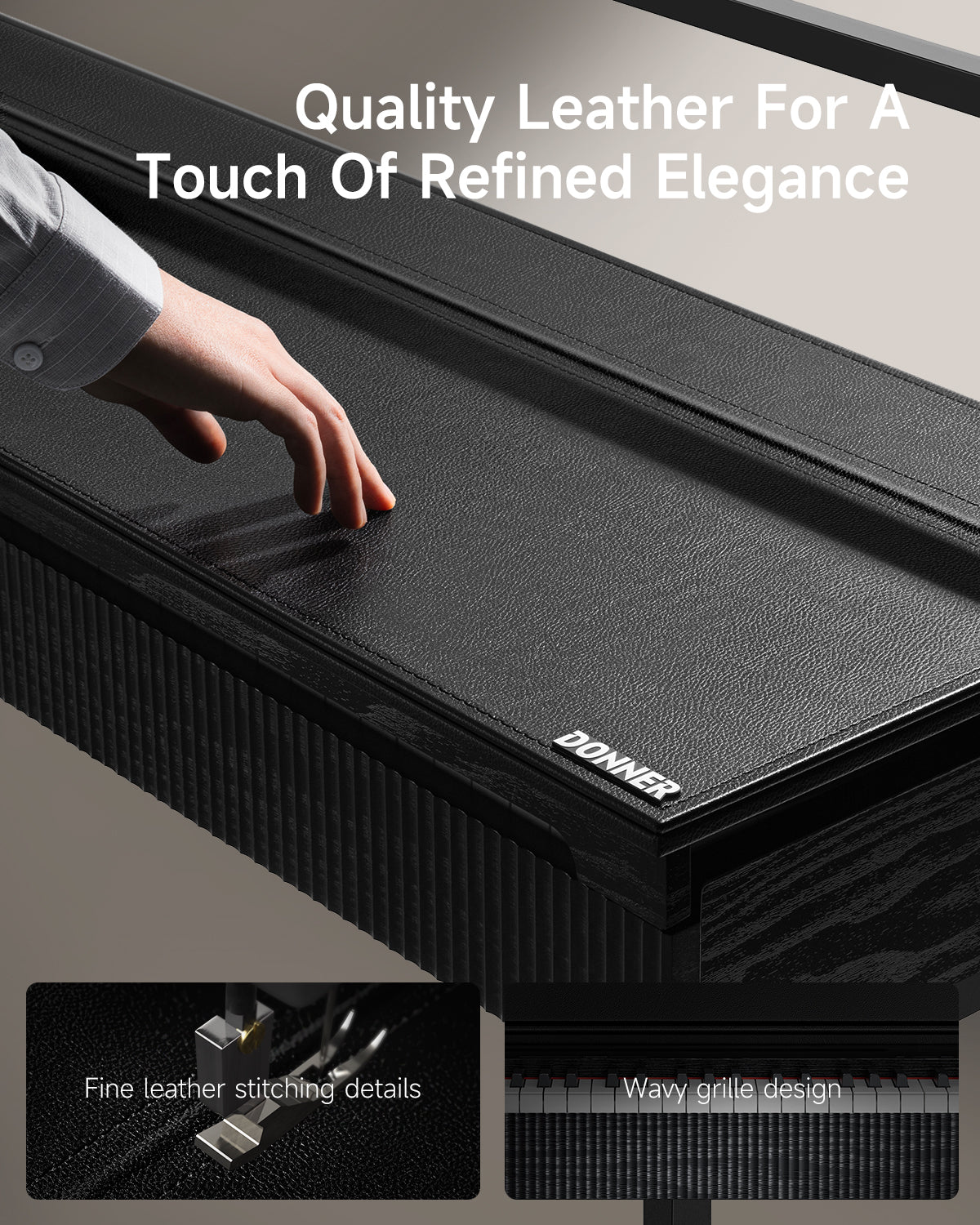 Donner OURA™ S300 88鍵 グレードハンマーアクション ウェイテッド ホームデジタルピアノ