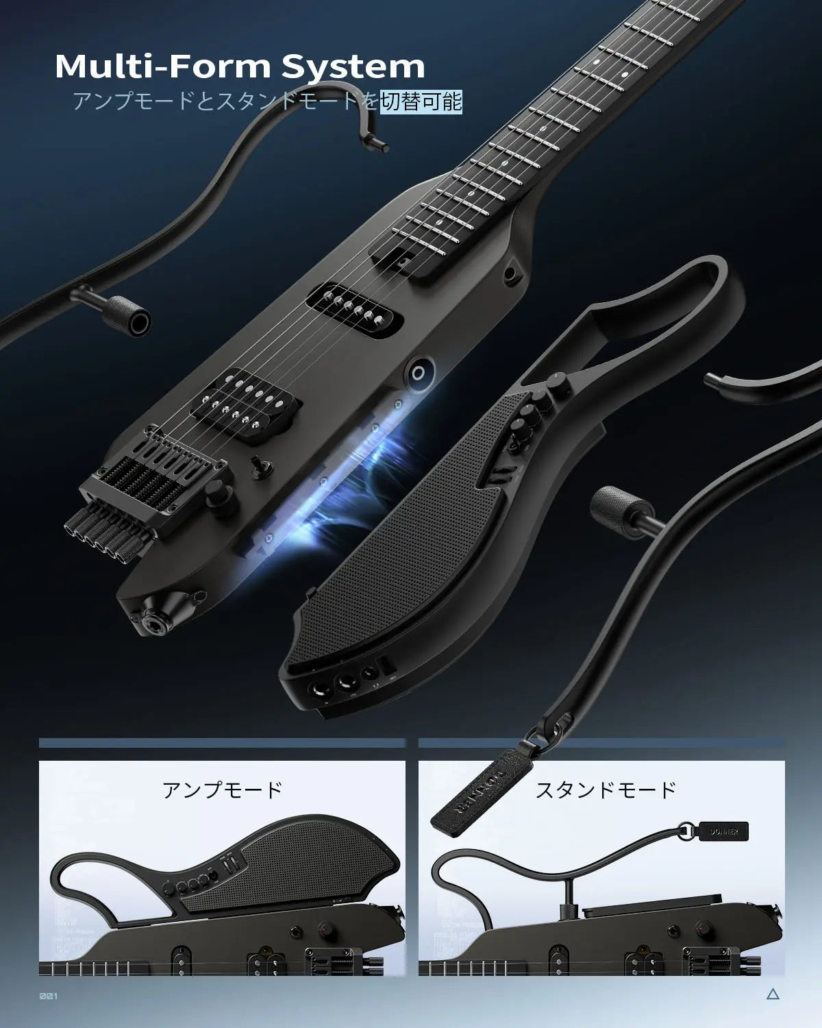 Donner×MIYAVI HUSH X LIVE PRO エレキギター