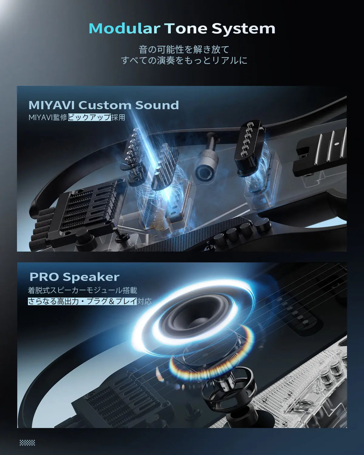 Donner×MIYAVI HUSH X LIVE PRO エレキギター