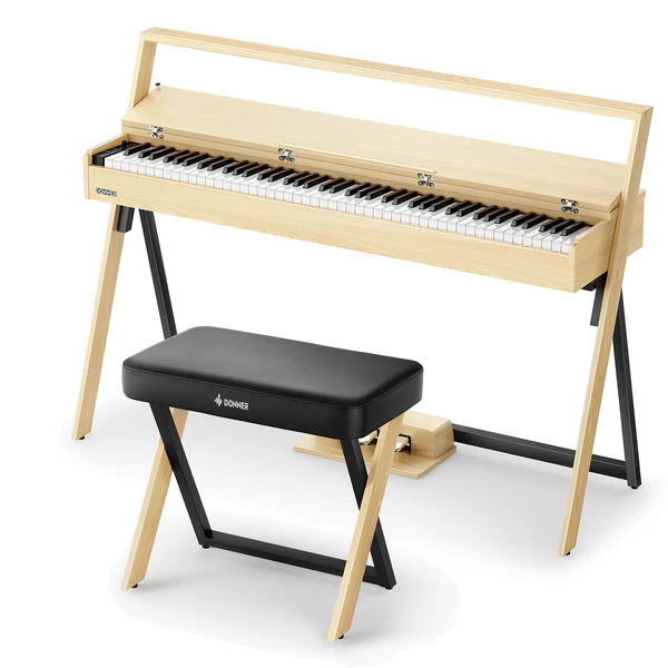 Donner OURA™ R300 88鍵ホームデジタルピアノ-ライトウッド##