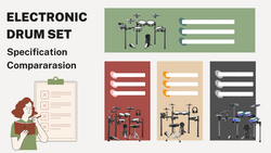 Donner 電子ドラムセット仕様比較
