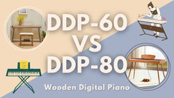 自分にぴったりの木製デジタルピアノを選ぼう：Donner DDP-60 vs DDP-80