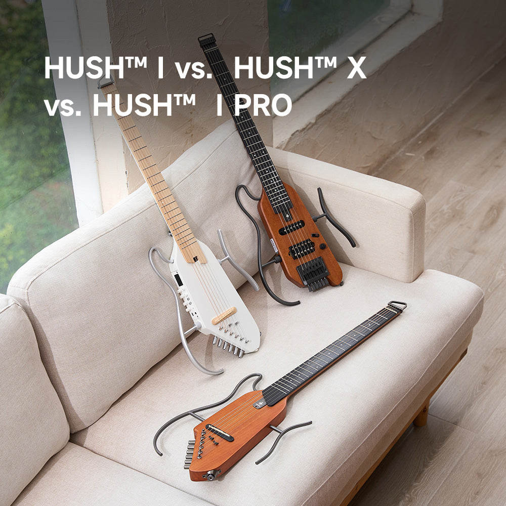 Donner HUSH™ シリーズ徹底比較：HUSH™ X vs HUSH™ I vs HUSH™ I PRO