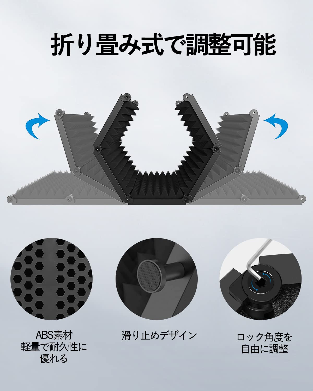 Moukey MPFBK5 リフレクションファイルター マイク分離シールド Amazon | Moukey リフレクションファイルター マイク分離