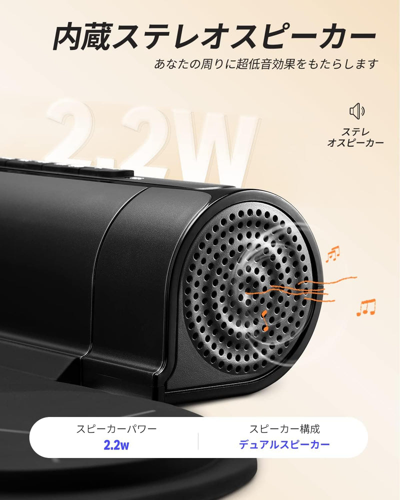 Donner 電子ドラム ロールアップ ポータブルドラム スピーカー内蔵 2WAY給電 MIDI 録音機能 デモ12曲 9リズム フットペダル スティック オーディオ&USBケーブル 日本語取扱説明書 初心者 子供 DED-20 (ブラック)