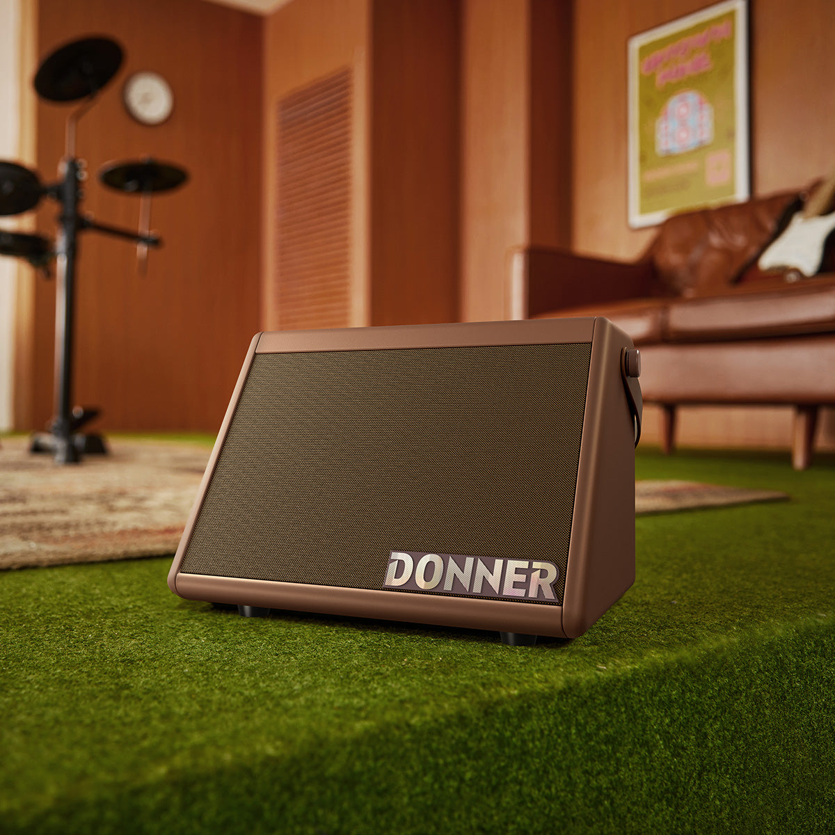 Z型 汎用型 高さ調節可能 キャスター付き キーボードスタンド Donner