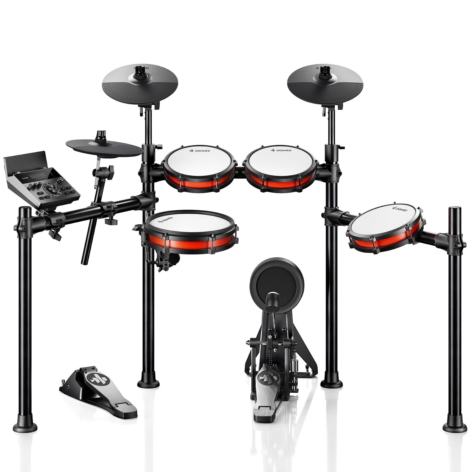（訳あり）電子ドラム donner ded-200 Donner DED-200 NEW 5ドラム 3シンバル 電子ドラム