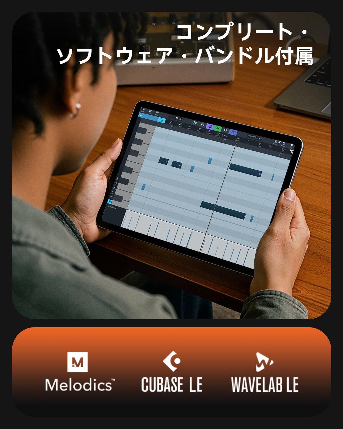 STARRYPAD PRO MIDIコントローラー - ブラック
