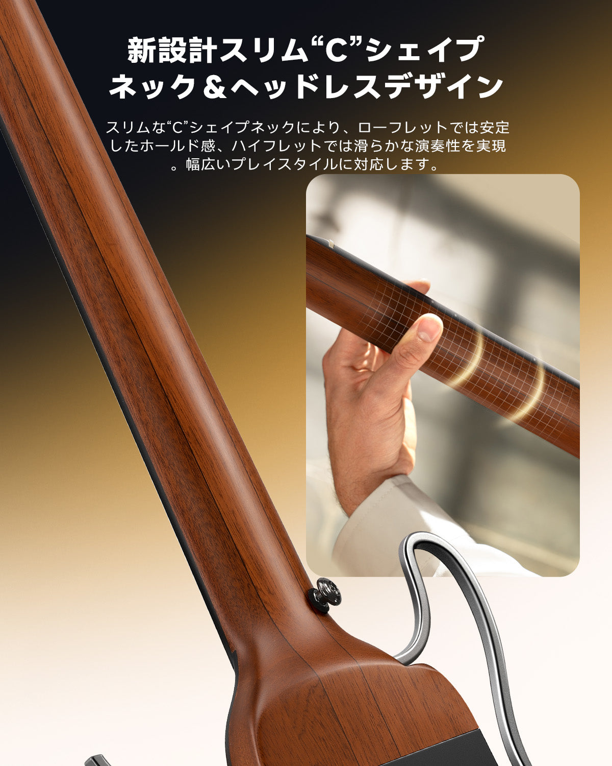Donner HUSH™ I Evo2 トラベルギター