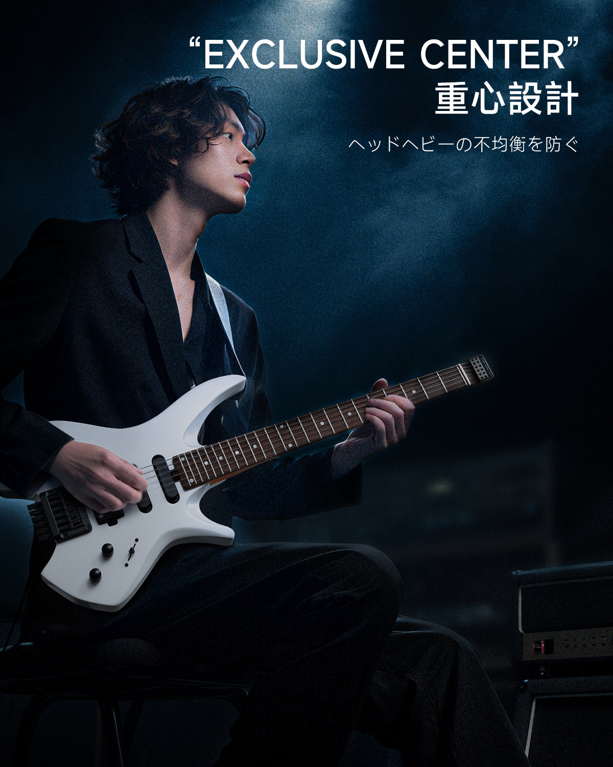 Donner NHL-500 ヘッドレスエレキギター