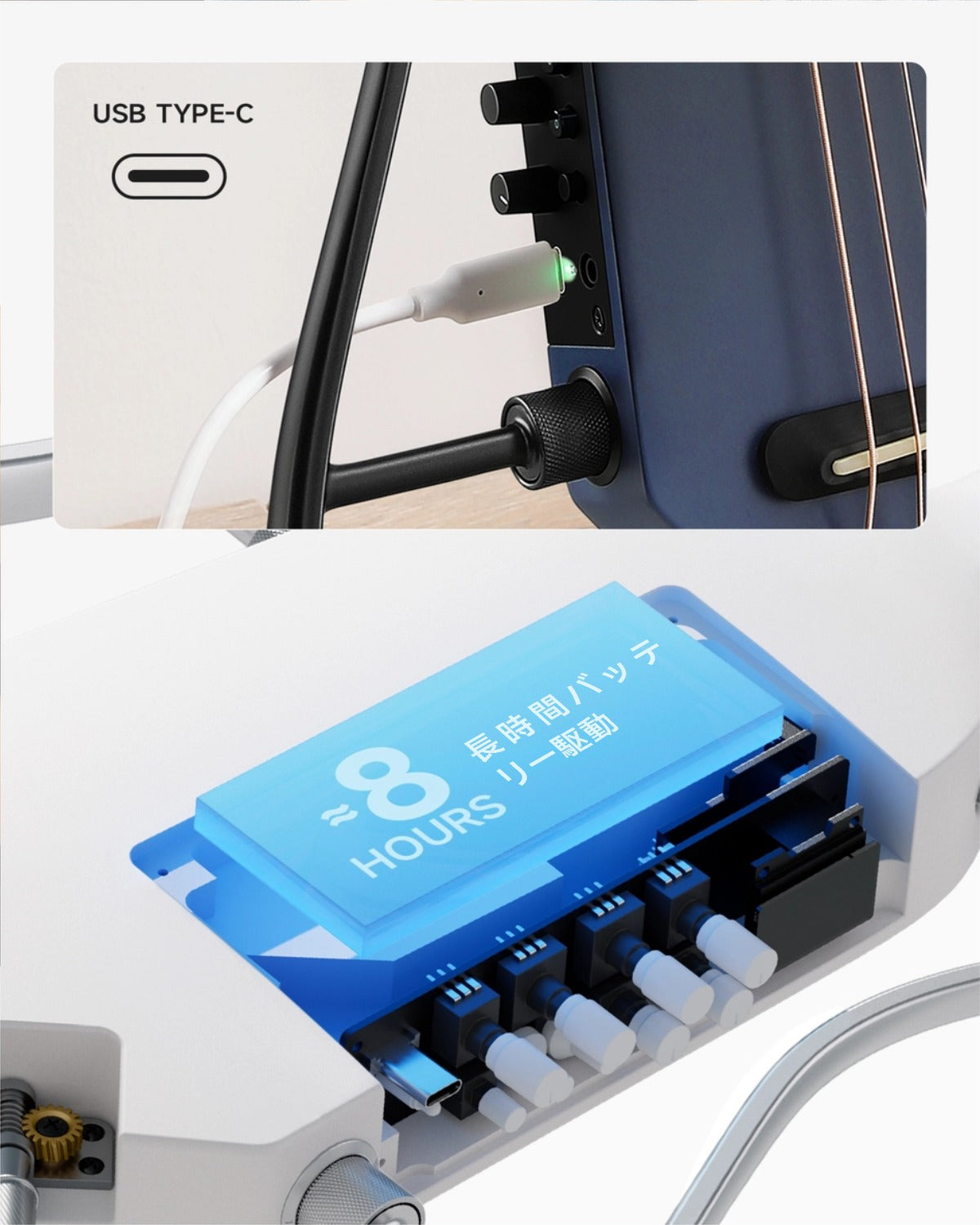 Donner HUSH™ I PRO トラベルギター-
スペースフライ##