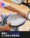 Donner DED-70 電子ドラムセット 4ドラム 3シンバルセット 子供 学生 自宅練習用