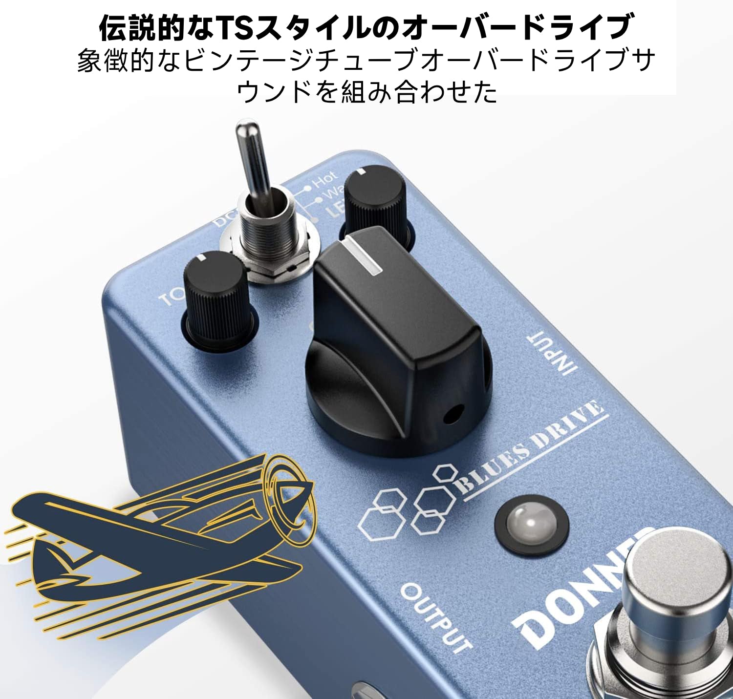 TONECZAR EFFECTS DOVE　 ディストーション　オーバードライブ TONECZAR EFFECTS DOVE ディストーション オーバードライブ