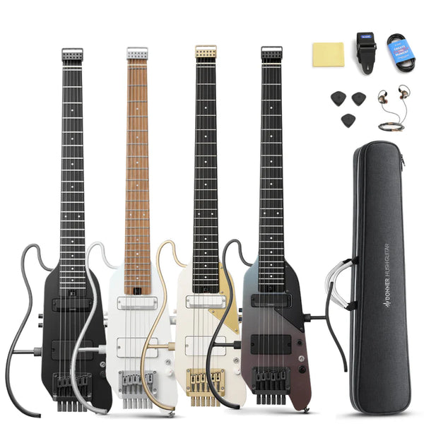【試奏のみ】HUSH-X PRO ほぼ新品です Donner HUSH X Pro 開封。 このサイズで、しっかり鳴るギター ギター