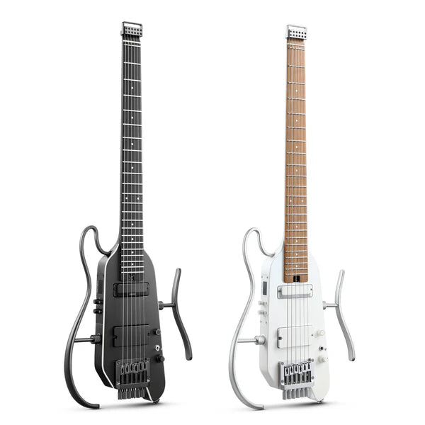 セール DONNER HUSH-x GUITAR エレキギター ナチュラル Amazon.com: Donner HUSH X Electric Guitar Kit - Featherlight