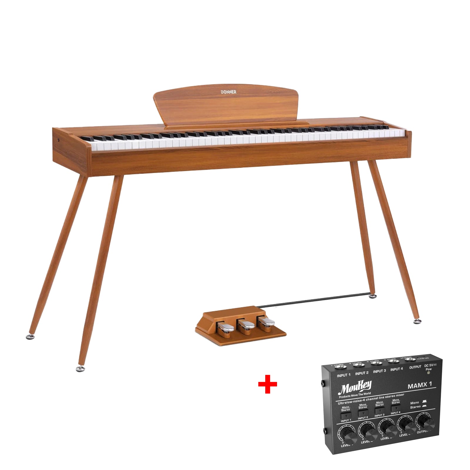 Donner DDP-80 木目調 電子ピアノ
