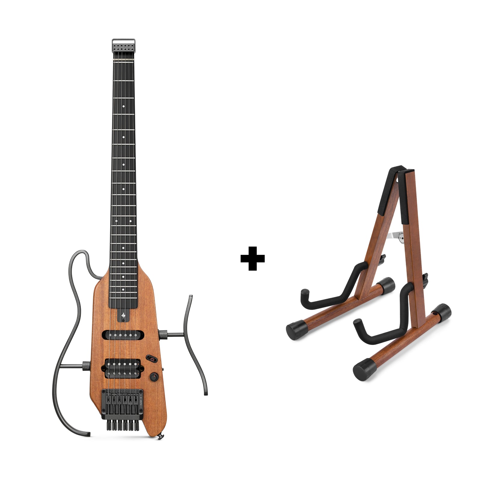 Amazon.com: Donner HUSH I Guitar For Travel - Portable Ultra