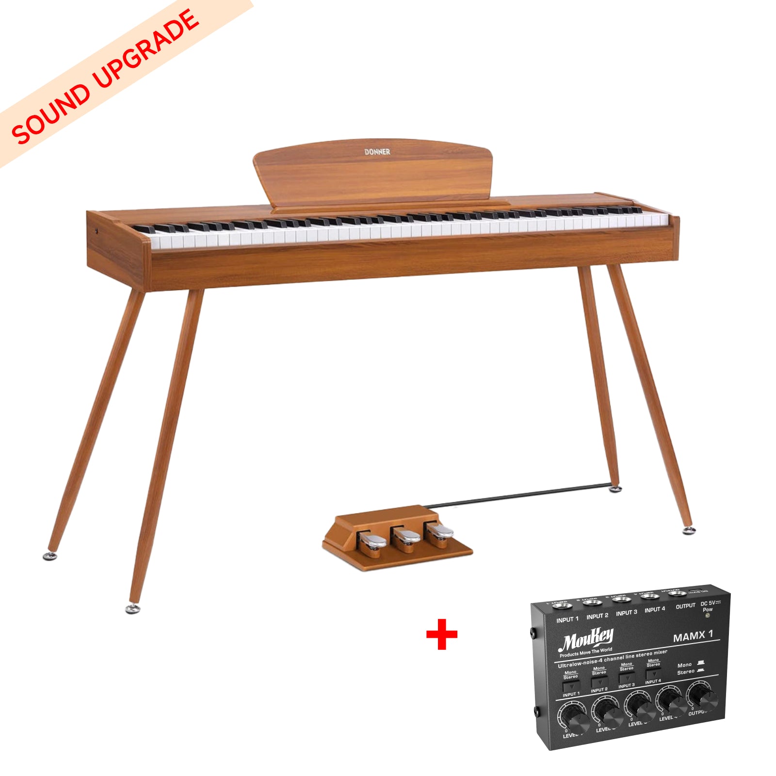 Donner DDP-80 木目調 電子ピアノ