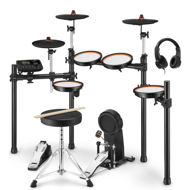 電子ドラム セット 4ドラム3シンバルドラムセット子供初心者ヘッドホン 電子ドラム セット 4ドラム3シンバルドラムセット子供初心者ヘッドホン