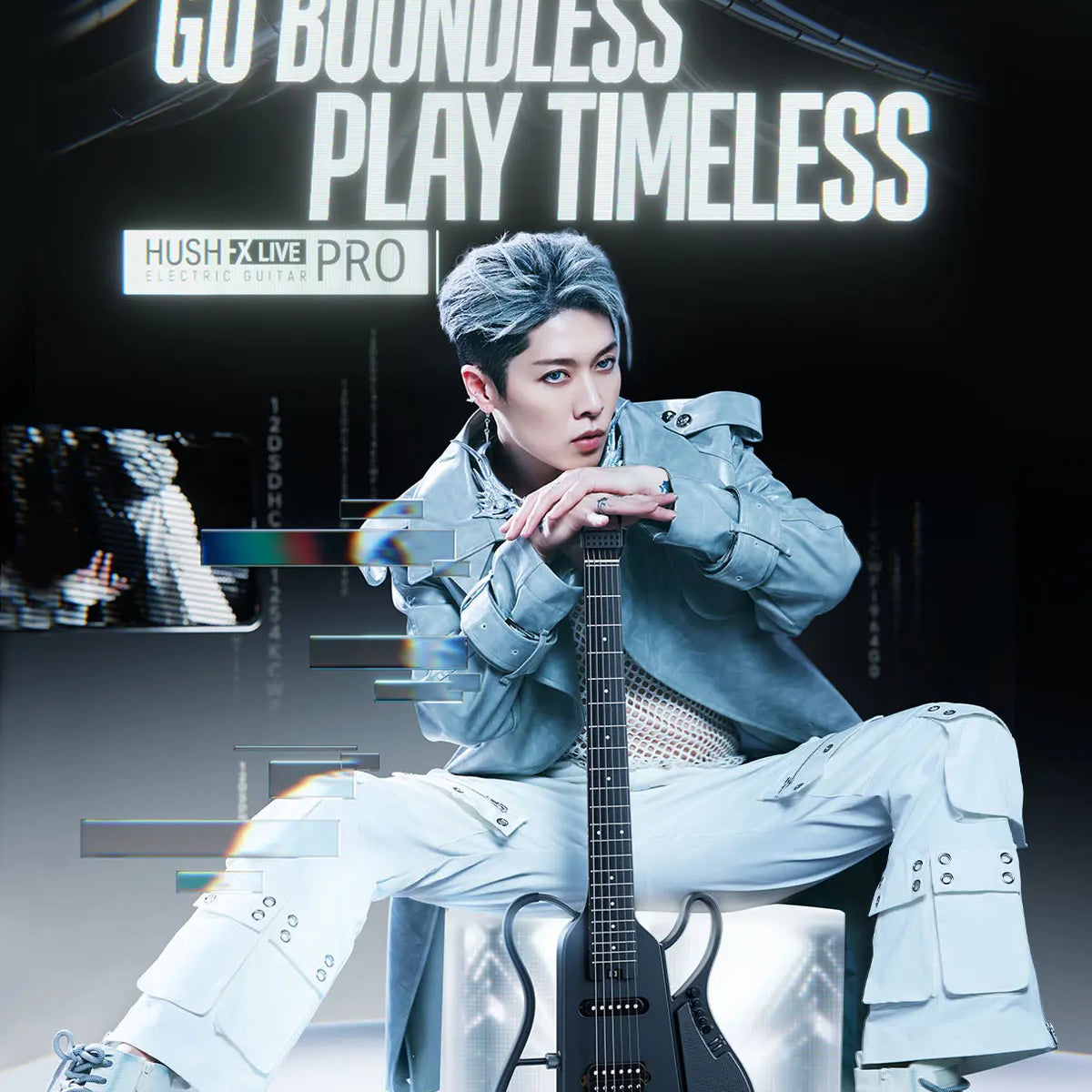 Donner x MIYAVI HUSH X Live Pro ヘッドレススピーカー吉他