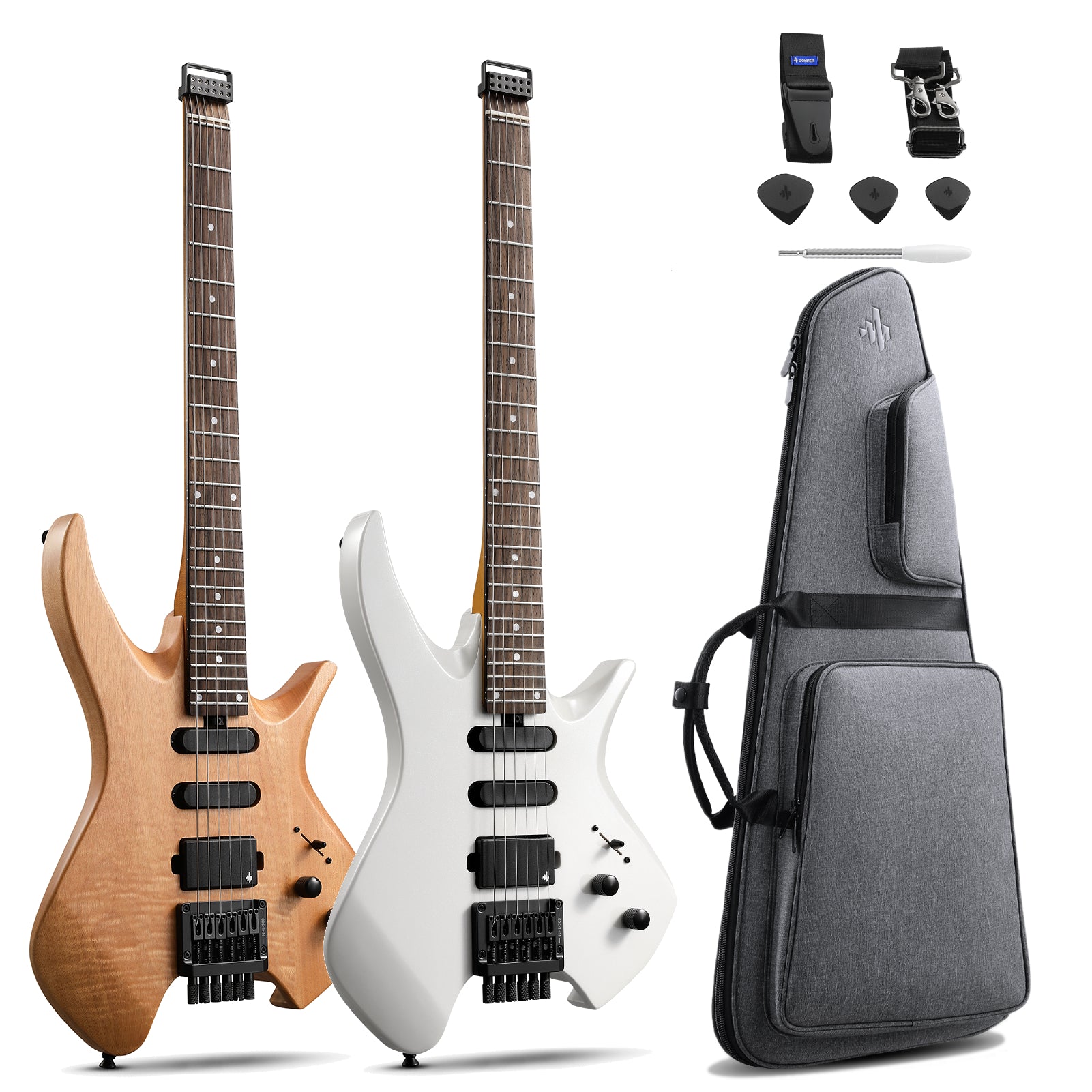 Donner NHL-500 ヘッドレスエレキギター